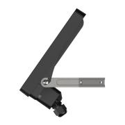 Theben LED-utvendig veggspot theLeda B100 dual, svart