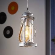 Antikk designet hengelampe Fedor søl