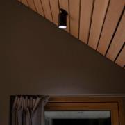 SLC LED innfelt spot Art, 1 lyskilde, svart, 3000 K, aluminium