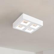 LED-taklampe Ferreros fire lyskilder
