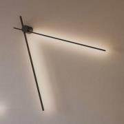 WEVER & DUCRÉ LED-taklampe Fil Spin 1.0 svart 927