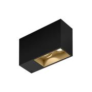 WEVER & DUCRÉ LED-downlight Plano 2.0 svart/beige dimbar