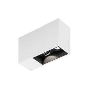 WEVER & DUCRÉ LED-downlight Plano 2.0 hvit/svart dimbar