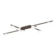 WEVER & DUCRÉ LED-taklampe Perlez Grid 1.0 bronse 927