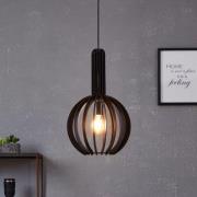 Velasco pendellampe i svart, Ø 31 cm