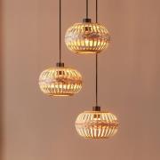 EGLO Amsfield 1 hengende lampe, tre lys, rund