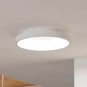 Vegglampe Stillington 1 av stål med tredetaljer