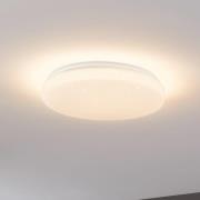 Taklampe Sandbach i svart og messing