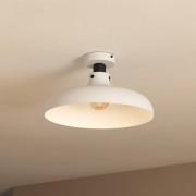 Matlock taklampe, Ø 38 cm, grå/svart