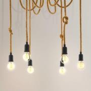 Hengelampe Rampside med 6 fatninger