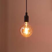 LED-globepære E27 4W ravfarget Ø 12,5 cm