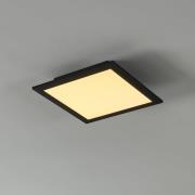EGLO connect CCT taklampe 30x30cm svart