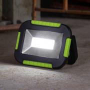 Utendørs LED-spot 850946, svart/grønn, lengde 16 cm