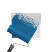 Vanjura vegglampe, hvit, bredde 24 cm, gips