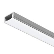 SLC LED-stripe-profil A1, aluminium, lengde 2 m, høyde 8 mm Oppbygging