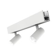 SLC LED-spot Click, hvit, 2 lyskilder, lengde 56 cm, CCT, DALI