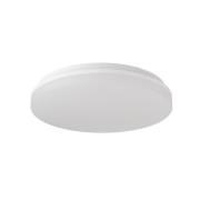 SLC LED-taklampe OMEGA, hvit, Ø 40 cm, faseavskjæring, IP54