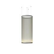 Vibia LED-hengelampe ARRAY grønn 193 x 83 cm sylinder 927 dimbar