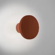 Bover LED-vegglampe Arid A/01 terrakotta CCT 2200–2700 K