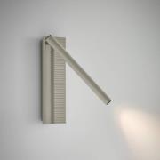 Bover LED-vegglampe Arid A/02 grå, aluminium, 2700 K