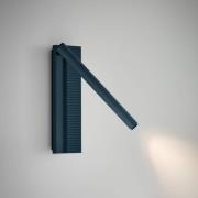 Bover LED-vegglampe Arid A/02 gråblå, aluminium, 2700 K