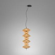 Bover LED-hengelampe Yuyun S/7C, dimbar 0-10V, beige