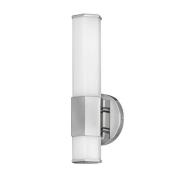 LED-vegglampe til bad Facet Single, 3 000 K, krom