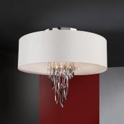 Domo elegant taklampe av tekstil