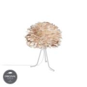 UMAGE Eos micro 2-i-1-bordlampe brun