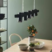 Hengelampe Torino, svart