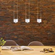 Paulmann URail LED-pendellampe Aldan, signalhvit, 3.000K