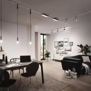 Paulmann URail skinne, signalhvit, lengde 150 cm, aluminium