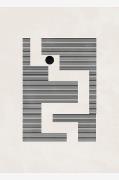 Poster Minimalist Maze