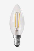 PR HomeShine LED Filament Krone Clear 45mmTransparentLyspærer & glødep...