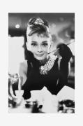 MalerifabrikkenPoster Audrey Hepburn 1SvartPostereFra Homeroom