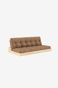 Karup DesignBase Sovesofa Tre-setersBrunSovesofaerFra Homeroom