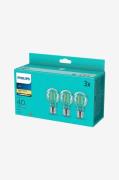 Philips3-pk LED E27 Normal Klar 40WLyspærer & glødepærerFra Homeroom