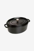 StaubGryte La Cocotte oval 33 cm, 6,7 lSvartGryter & kasserollerFra Ho...