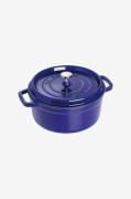 StaubGryte La Cocotte rund 24 cm, 3,8 lBlåGryter & kasserollerFra Home...