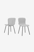 Loft24Spisestuestol 2-pakning UlmarGråStolerFra Homeroom