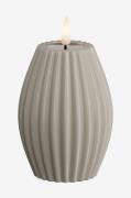 DeluxeHomeartLED Candle Stripe 7,5x10 cmBeigeLysFra Homeroom