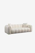 Hanah Home3-seters sofa PuffyHvit3-seters sofaerFra Homeroom