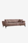 Hanah Home3-seters sovesofa HamletBrunSovesofaerFra Homeroom