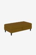 Dorel HomeOttoman med oppbevaring PresleyGulFotskamler & pufferFra Hom...