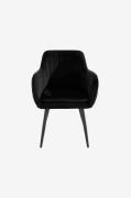 Loft24Spisestol med armlener BIBI, 2-pk.SvartArmstolerFra Homeroom