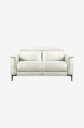 Loft24Sofa 2 Seter 1 Recliner Manual LundHvit2-seters sofaerFra Homero...