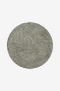 KM HomeTeppe Genova Zen rundGrønnGlattvevde tepperFra Homeroom