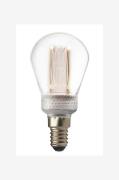 PR HomeFUTURE LED 3000K lyskilde 45 mm E14TransparentLyspærer & glødep...