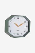 KarlssonVeggklokke Modern Factory OctagonGrønnVeggklokker & bordklokke...
