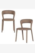 WOOODNoble spisestol - sett med 2BeigeStolerFra Homeroom